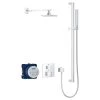 Grohe Grohtherm Thermostatic Shower System with Shower Head, Hand Shower, Slide Bar, Hose, and Valve Trim -Signature Hardware Shop grohe 34747000 6412012