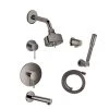 Grohe Essence Pressure Balanced Shower System with Shower Head, Hand Shower, Shower Arm, and Hose - Valves Included -Signature Hardware Shop grohe gss essence pb 5 a00 5391962