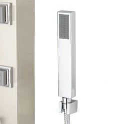 Signature Hardware Natalina Thermostatic Stainless Steel Shower Panel with Hand Shower and Ten Body Jet Sprays -Signature Hardware Shop signature hardware 306666 alternate view 213