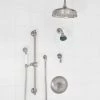 Signature Hardware Glenley Pressure Balanced Shower System with 8" Rain Shower Head and Hand Shower - Rough In Included -Signature Hardware Shop signature hardware 328311 830653