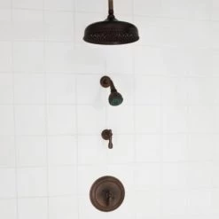 Signature Hardware Glenley Pressure Balanced Shower System with 8" Rain Shower Head - Rough In Included