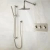 Signature Hardware Tosca Thermostatic Shower System with Rainfall Shower Head and Hand Shower - Rough In Included -Signature Hardware Shop signature hardware 379999 1489527