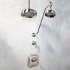 Signature Hardware Vintage Pressure Balanced Shower System with 12" Rain Shower Head - Rough In Included -Signature Hardware Shop signature hardware 403136 830653