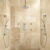 Signature Hardware Monette Thermostatic Shower System with 8" Rain Shower Head and Hand Shower - Rough In Included -Signature Hardware Shop signature hardware 403311 830653