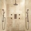 Signature Hardware Monette Thermostatic Shower System with 12" Rain Shower Head and Hand Shower - Rough In Included -Signature Hardware Shop signature hardware 403315 830653