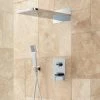 Signature Hardware Calhoun Shower System with Rainfall Shower Head and Hand Shower - Rough In Included -Signature Hardware Shop signature hardware 405441 1489527