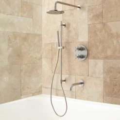 Signature Hardware Kennedy Thermostatic Tub and Shower System - Rough In Included