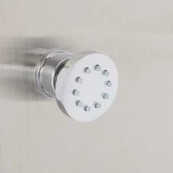 Signature Hardware Novi Thermostatic Stainless Steel Shower Panel with Hand Shower and Six Bodysprays -Signature Hardware Shop signature hardware 413221 alternate view 251