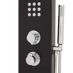 Signature Hardware Breeden Thermostatic Shower Panel with Hand Shower and Four Bodysprays -Signature Hardware Shop signature hardware 413231 alternate view 164