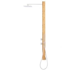 Signature Hardware Muzzillo Thermostatic Bamboo Shower Panel with Hand Shower and Three Bodysprays -Signature Hardware Shop signature hardware 413237 alternate view 64