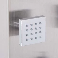 Signature Hardware Shelton Thermostatic Stainless Steel Shower Panel with Hand Shower, Four Bodysprays, and Tub Spout 13 Signature Hardware Shelton Thermostatic Stainless Steel Shower Panel with Hand Shower, Four Bodysprays, and Tub Spout -Signature Hardware Shop signature hardware 413241 alternate view 212