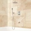 Signature Hardware Trimble Pressure Balanced Shower System with 6" Rain Shower Head and Hand Shower - Rough In Included -Signature Hardware Shop signature hardware 414883 830653
