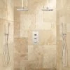 Signature Hardware Ryle Thermostatic Shower System with 7-3/4" Rain Shower Head and Hand Shower - Rough In Included -Signature Hardware Shop signature hardware 421856 830653