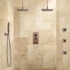 Signature Hardware Ryle Thermostatic Shower System with 7-3/4" Rain Shower Head, Hand Shower, and 3 Body Sprays - Rough In Included