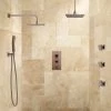Signature Hardware Ryle Thermostatic Shower System with 7-3/4" Rain Shower Head, Hand Shower, and 3 Body Sprays - Rough In Included 2 Signature Hardware Ryle Thermostatic Shower System with 7-3/4" Rain Shower Head, Hand Shower, and 3 Body Sprays - Rough In Included -Signature Hardware Shop signature hardware 421866 830653