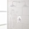 Signature Hardware Cooper Pressure Balanced Shower System with 10" Rain Shower Head and Hand Shower - Rough In Included -Signature Hardware Shop signature hardware 436854 830653