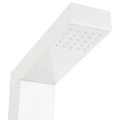 Signature Hardware Nolin Freestanding Stainless Steel Thermostatic Outdoor Shower Panel with Shower Head and Foot Shower 12 Signature Hardware Nolin Freestanding Stainless Steel Thermostatic Outdoor Shower Panel with Shower Head and Foot Shower -Signature Hardware Shop signature hardware 437302 shower head detail 172