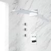 Signature Hardware Hollyn Thermostatic Shower System with 6-1/2" Rainfall Shower Head and Three Bodysprays- Rough In Included -Signature Hardware Shop signature hardware 443743 5805017