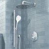 Signature Hardware Greyfield Simple Select Shower System with Wall Mounted Rainfall Shower and Hand Shower 2 Signature Hardware Greyfield Simple Select Shower System with Wall Mounted Rainfall Shower and Hand Shower -Signature Hardware Shop signature hardware 453677 9706537
