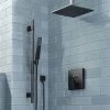 Signature Hardware Hibiscus Simple Select Shower System with Rainfall Shower and Hand Shower - Rough In Included -Signature Hardware Shop signature hardware 453705 9706537