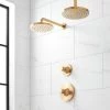 Signature Hardware Lentz Pressure Balanced Shower System with Shower Head, Shower Arm, Valve Trim - Rough-In Valve -Signature Hardware Shop signature hardware 476251 5643579