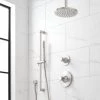Signature Hardware Lentz Pressure Balanced Shower System with Shower Head, Hand Shower, Slide Bar, Shower Arm, and Hose - Less Rough In Valve -Signature Hardware Shop signature hardware 476280 5643579