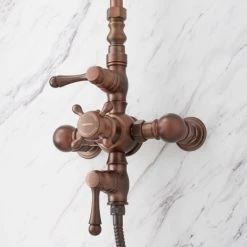 Signature Hardware Oxford Thermostatic Shower System with Rain Shower Head, Hand Shower - Rough In Included -Signature Hardware Shop signature hardware 905352 alternate image 18