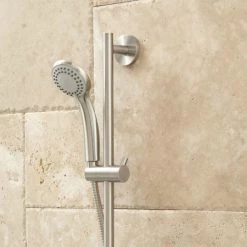 Signature Hardware Isola Thermostatic Shower System with 8" Rain Shower Head and Hand Shower - Rough In Included -Signature Hardware Shop signature hardware 922331 8 1 8 alternate view 374
