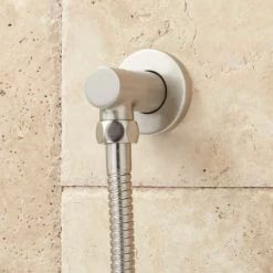 Signature Hardware Callas Thermostatic Shower System with Rainfall Shower Head and Hand Shower - Rough In Included -Signature Hardware Shop signature hardware 925945 wall supply brushed nickel 285