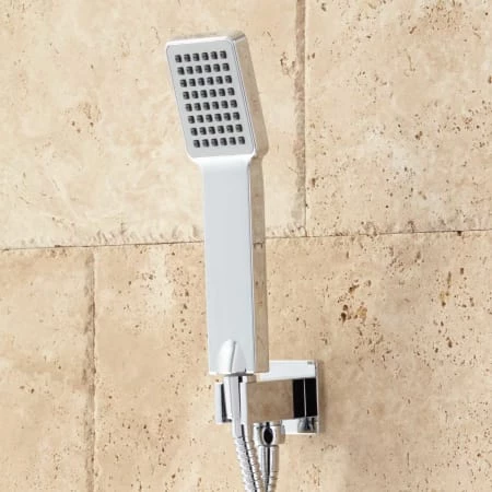 Signature Hardware Calhoun Shower System with Rainfall Shower Head and Hand Shower - Rough In Included 5 Signature Hardware Calhoun Shower System with Rainfall Shower Head and Hand Shower - Rough In Included - Image 4
