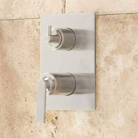Signature Hardware Calhoun Shower System with Rainfall Shower Head and Hand Shower - Rough In Included 7 Signature Hardware Calhoun Shower System with Rainfall Shower Head and Hand Shower - Rough In Included - Image 6