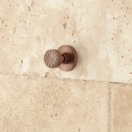 Signature Hardware Hinson Thermostatic Shower System with 12" Rain Shower Head, Hand Shower, and 3 Body Sprays - Rough In Included 8 Signature Hardware Hinson Thermostatic Shower System with 12" Rain Shower Head, Hand Shower, and 3 Body Sprays - Rough In Included - Image 6