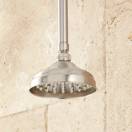 Signature Hardware Hinson Thermostatic Shower System with 6" Rain Shower Head, Hand Shower, and 3 Body Sprays - Rough In Included 4 Signature Hardware Hinson Thermostatic Shower System with 6" Rain Shower Head, Hand Shower, and 3 Body Sprays - Rough In Included - Image 2