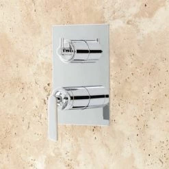 Signature Hardware Trimble Pressure Balanced Shower System with 6" Rain Shower Head and Hand Shower - Rough In Included 11 Signature Hardware Trimble Pressure Balanced Shower System with 6" Rain Shower Head and Hand Shower - Rough In Included -Signature Hardware Shop signature hardware 930920 6 1 8 alternate view 311