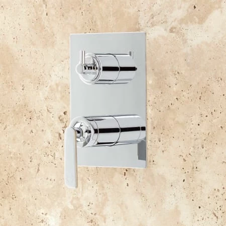 Signature Hardware Trimble Pressure Balanced Shower System with 6" Rain Shower Head and Hand Shower - Rough In Included 6 Signature Hardware Trimble Pressure Balanced Shower System with 6" Rain Shower Head and Hand Shower - Rough In Included - Image 4