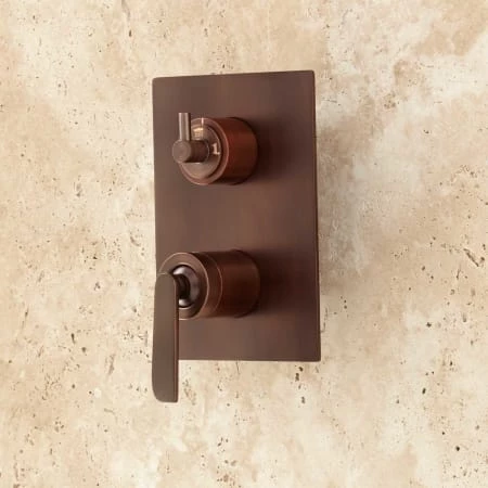 Signature Hardware Trimble Pressure Balanced Shower System with 6" Rain Shower Head and Hand Shower - Rough In Included 7 Signature Hardware Trimble Pressure Balanced Shower System with 6" Rain Shower Head and Hand Shower - Rough In Included - Image 5