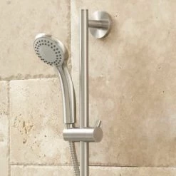 Signature Hardware Hinson Thermostatic Shower System with " Shower Head and Hand Shower - Rough In Included 11 Signature Hardware Hinson Thermostatic Shower System with " Shower Head and Hand Shower - Rough In Included -Signature Hardware Shop signature hardware 931140 2 alternate view 518