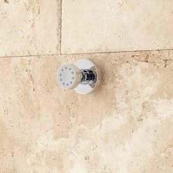 Signature Hardware Hinson Thermostatic Shower System with " Shower Head and Hand Shower - Rough In Included 12 Signature Hardware Hinson Thermostatic Shower System with " Shower Head and Hand Shower - Rough In Included -Signature Hardware Shop signature hardware 931140 2 alternate view 519