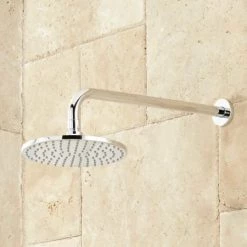 Signature Hardware Lattimore Shower System with Rainfall Shower Head and Hand Shower - Rough In Included -Signature Hardware Shop signature hardware 931419 shower head chrome 369
