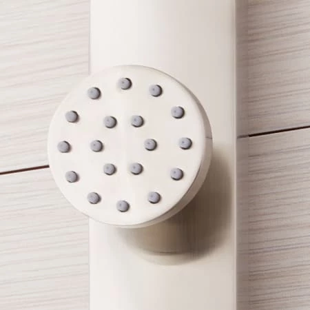 Signature Hardware Correia Thermostatic Shower Panel with Rain Shower Head, Hand Shower, Hose, and 3 Body Sprays - Rough In Included 4 Signature Hardware Correia Thermostatic Shower Panel with Rain Shower Head, Hand Shower, Hose, and 3 Body Sprays - Rough In Included - Image 2