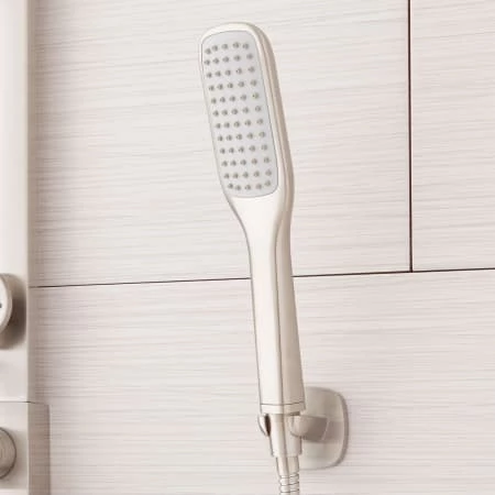 Signature Hardware Correia Thermostatic Shower Panel with Rain Shower Head, Hand Shower, Hose, and 3 Body Sprays - Rough In Included 6 Signature Hardware Correia Thermostatic Shower Panel with Rain Shower Head, Hand Shower, Hose, and 3 Body Sprays - Rough In Included - Image 4