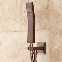 Signature Hardware Ryle Thermostatic Shower System with 7-3/4" Rain Shower Head and Hand Shower - Rough In Included 12 Signature Hardware Ryle Thermostatic Shower System with 7-3/4" Rain Shower Head and Hand Shower - Rough In Included -Signature Hardware Shop signature hardware 934435 7 75 1 8 alternate view 325