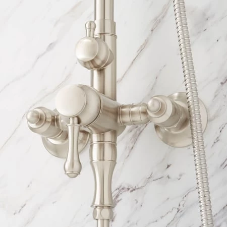 Signature Hardware Alliston Pressure Balanced Shower System with Shower Head, Hand Shower - Rough In Included 6 Signature Hardware Alliston Pressure Balanced Shower System with Shower Head, Hand Shower - Rough In Included - Image 4