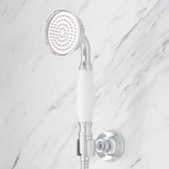 Signature Hardware Cooper Thermostatic Shower System with 8-3/4" Rainfall Shower Head and Hand Shower- Rough In Included -Signature Hardware Shop signature hardware 940967 alternate 144
