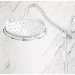 Signature Hardware Cooper Thermostatic Shower System with 8-3/4" Rainfall Shower Head and Hand Shower- Rough In Included -Signature Hardware Shop signature hardware 940967 alternate 61