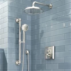 Signature Hardware Pinecrest Pressure Balanced Shower System with 10" Shower Head and Hand Shower - Rough In Included -Signature Hardware Shop signature hardware 949737 10 1 8 alternate image 148