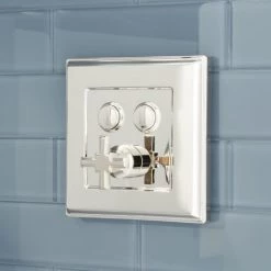 Signature Hardware Pinecrest Simple Select Dual Shower Head Shower System - Cross Handle -Signature Hardware Shop signature hardware 949738 10 1 8 alternate image 155