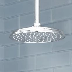 Signature Hardware Pinecrest Pressure Balanced Shower System with Shower Head, Shower Arm, Valve Trim, and Cross Handles 11 Signature Hardware Pinecrest Pressure Balanced Shower System with Shower Head, Shower Arm, Valve Trim, and Cross Handles -Signature Hardware Shop signature hardware 950064 10 1 8 alternate image 10