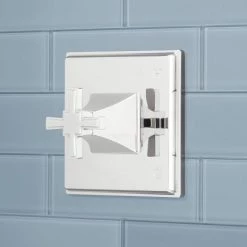 Signature Hardware Pinecrest Pressure Balanced Shower System with Shower Head, Shower Arm, Valve Trim, and Cross Handles 10 Signature Hardware Pinecrest Pressure Balanced Shower System with Shower Head, Shower Arm, Valve Trim, and Cross Handles -Signature Hardware Shop signature hardware 950064 10 1 8 alternate image 9