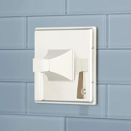 Signature Hardware Pinecrest Pressure Balanced Shower System with Shower Head, Shower Arm, Valve Trim, and Lever Handles- Less Rough-In Valve 8 Signature Hardware Pinecrest Pressure Balanced Shower System with Shower Head, Shower Arm, Valve Trim, and Lever Handles- Less Rough-In Valve - Image 6